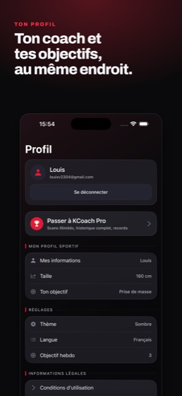 Profil et objectifs